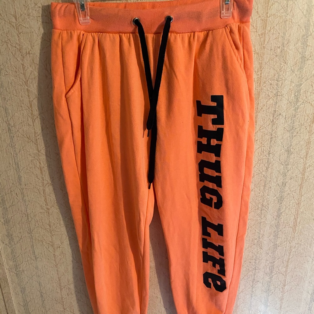 Orange Joggers